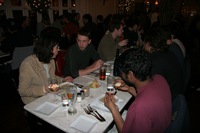 Mozillians Sharing a Meal