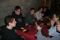 Group Eating Dinner