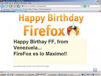 Congratulations from Venezuela