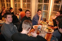 Mozillians Sharing Dinner