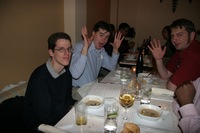 Mozillians Sharing a Meal