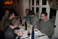 A Group at Dinner