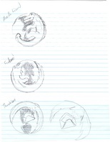 Concept Sketches of Firefox Icon